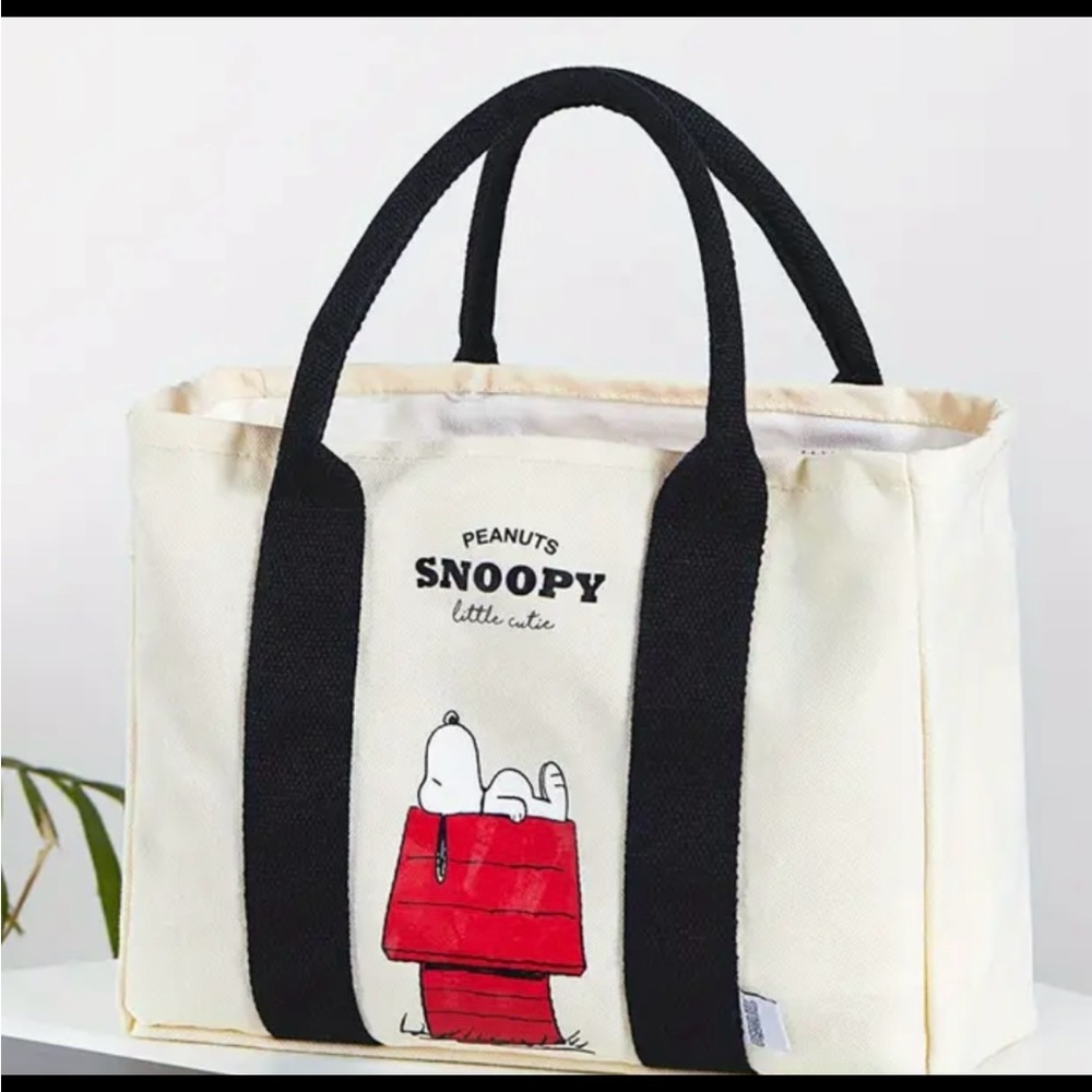 Snoopy Canvas Tote Bag